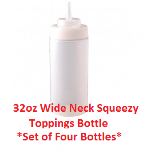 Ice Cream and Milkshake Topping Sauce - Squeezy Dispense Bottle