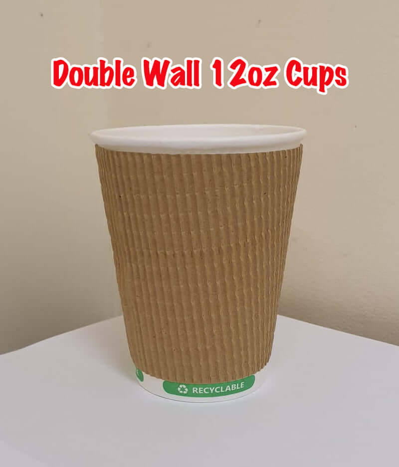 Coffee Cups - Double Wall 12.oz