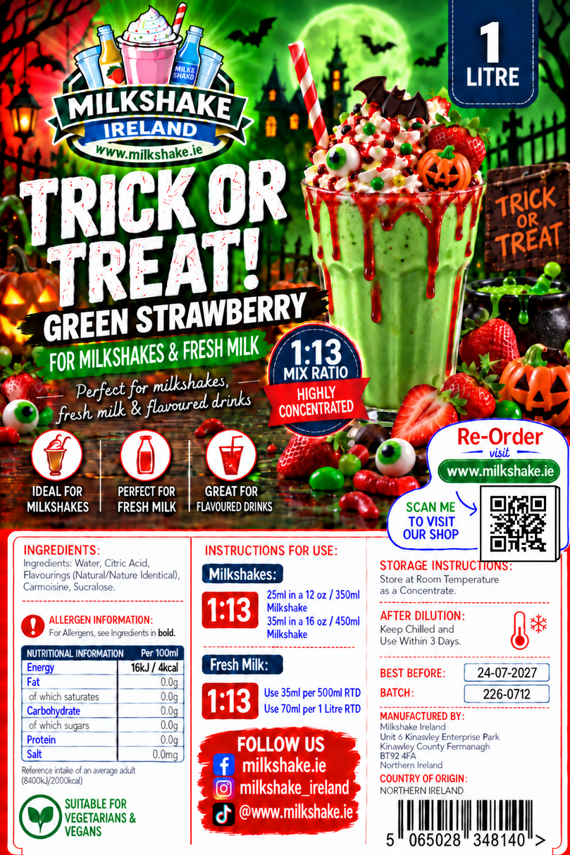 trick or treat milkshake ireland