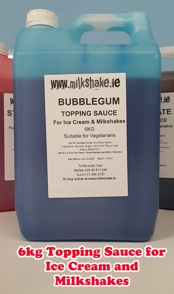 Ice Cream and Milkshake Topping Sauce - Bubblegum Flavour