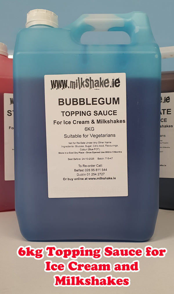 Ice Cream and Milkshake Topping Sauce - Bubblegum Flavour