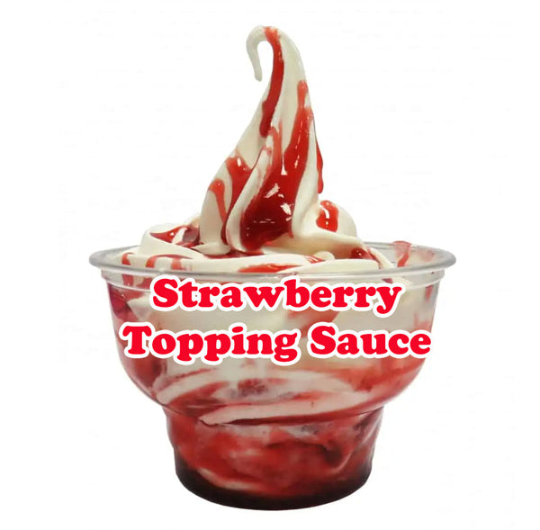 Ice Cream and Milkshake Topping Sauce - Squeezy Dispense Bottle
