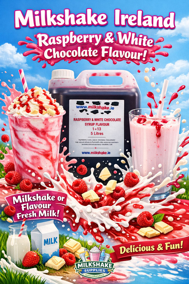 Raspberry and White Chocolate Milkshake Mix
