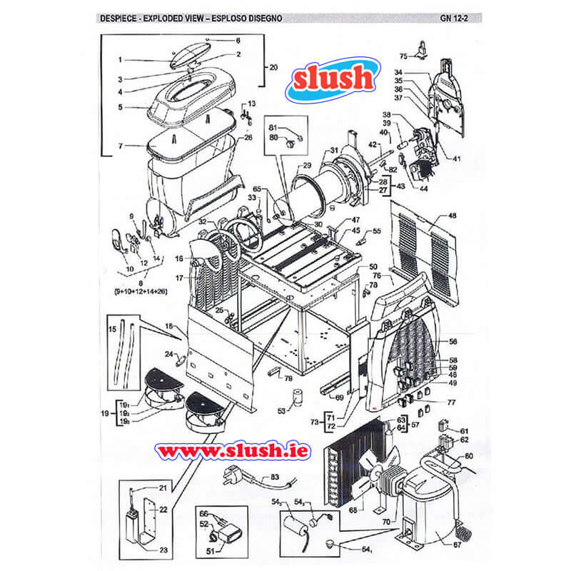 Slush Machine Spare Parts - Slush Machine Service