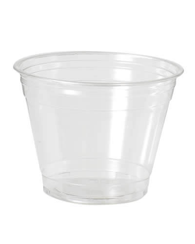 Plastic Milkshake Cups Small 9oz
