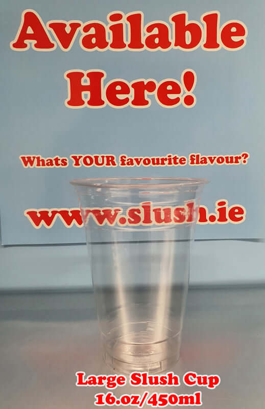 Plastic Slush Cups Large 16oz 440ml