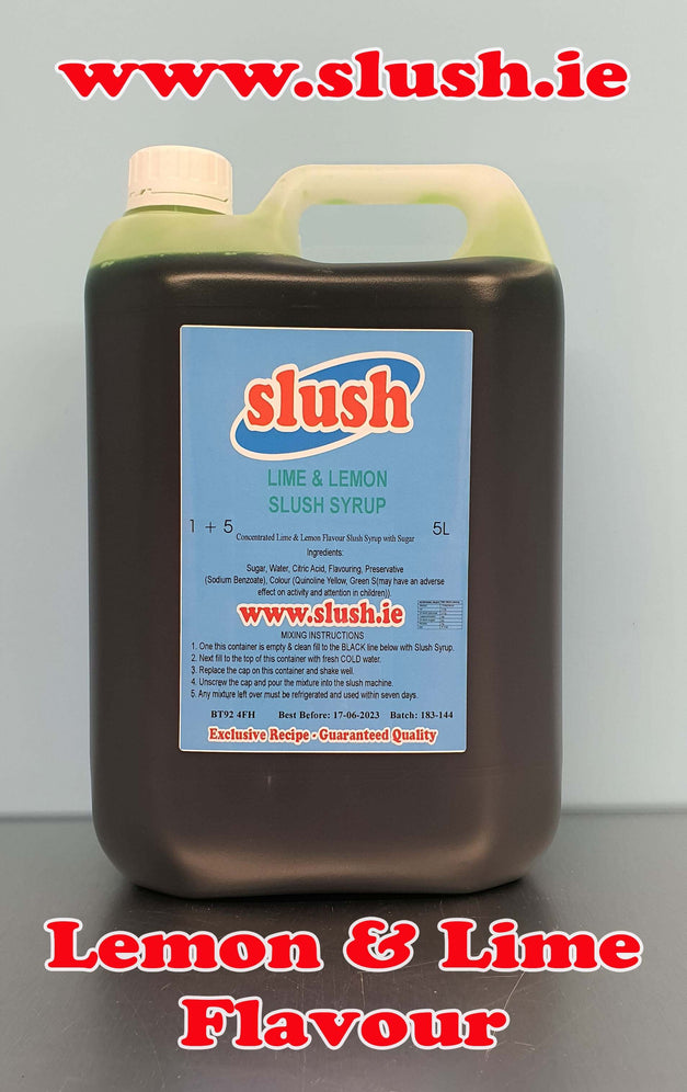 Slush Mix Lemon and Lime 5 litre