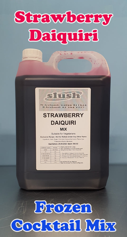 Strawberry Daiquiri Frozen Cocktail Mix