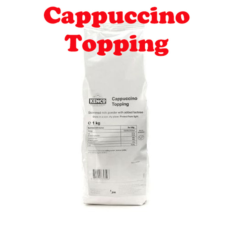 Cappuccino Topping for use in automatic coffee machines