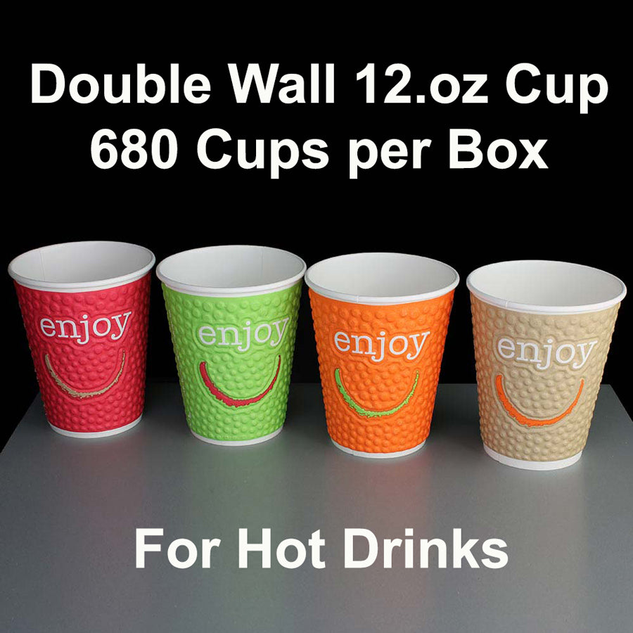 Coffee Cups - Double Wall 12.oz
