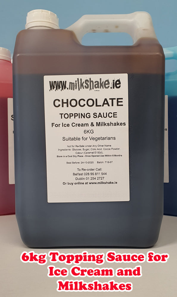Ice Cream and Milkshake Topping Sauce - Chocolate Flavour