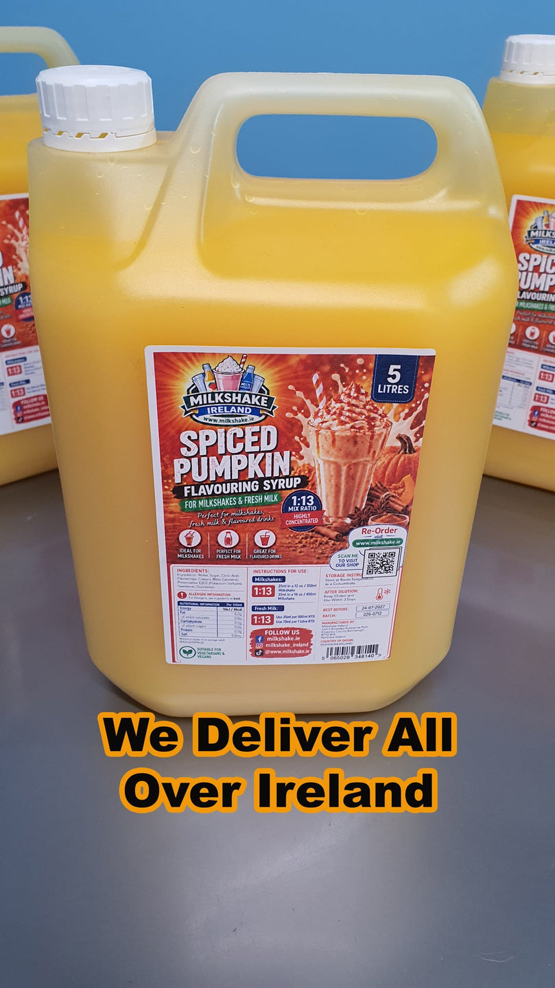 pumpkin spice flavouring syrup 5 litre