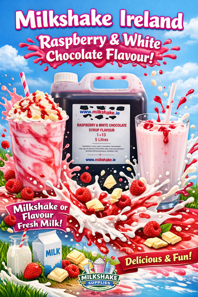 Raspberry and White Chocolate Milkshake Mix