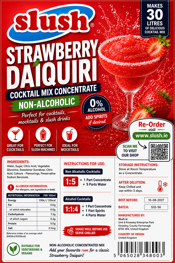 Strawberry Daiquiri Mix 5 litre
