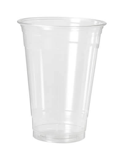 Plastic Milkshake Cups Medium 12.oz 330ml