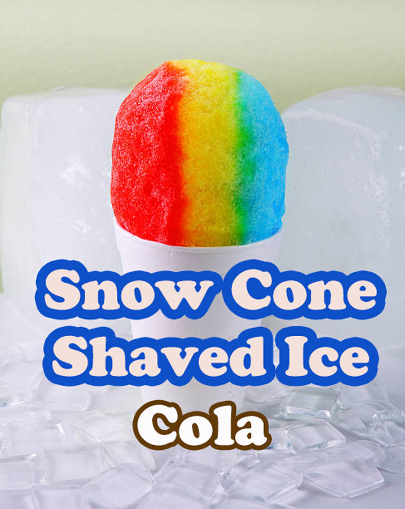 Snow Cone Shaved Ice Cola Syrup