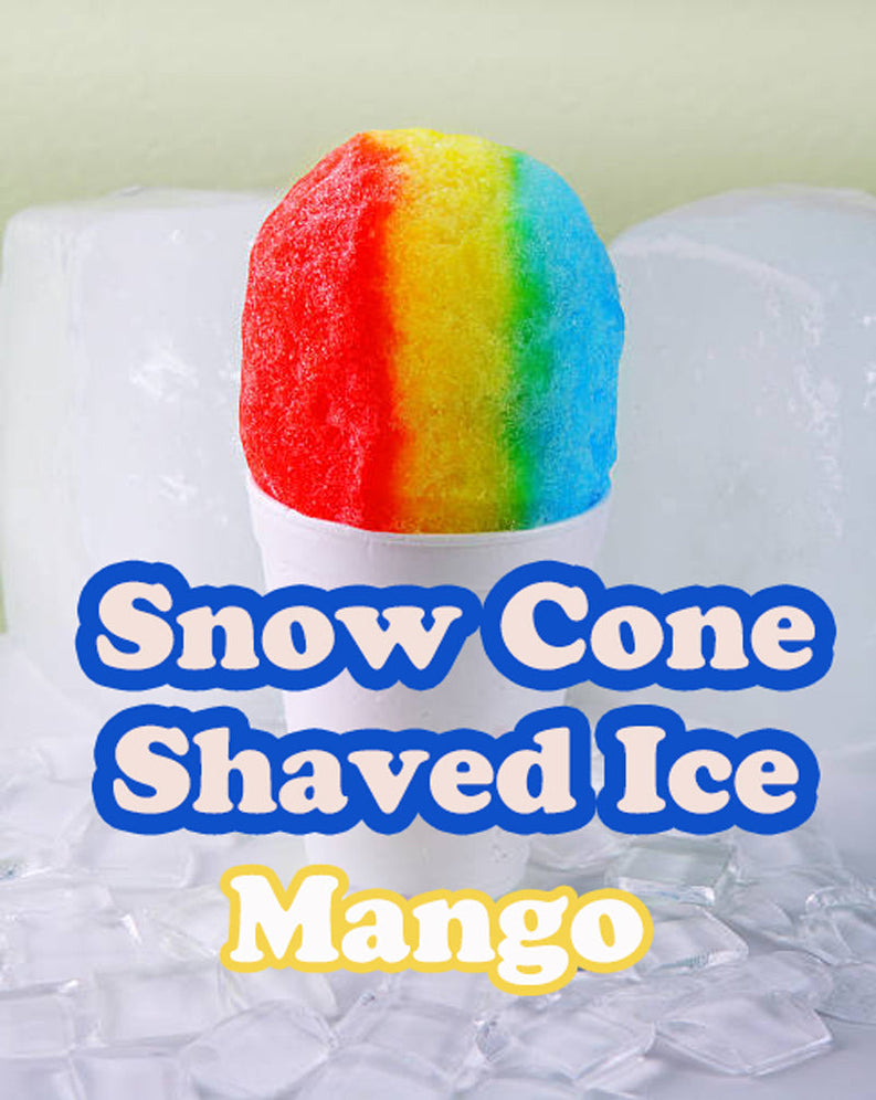 Snow Cone Shaved Ice Mango Syrup